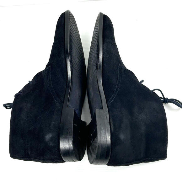 Paul Smith Mens Sz (10 US) 9 Uk (43 EU) Drummond Black Chukka Boots Suede Shoes - Picture 4 of 15